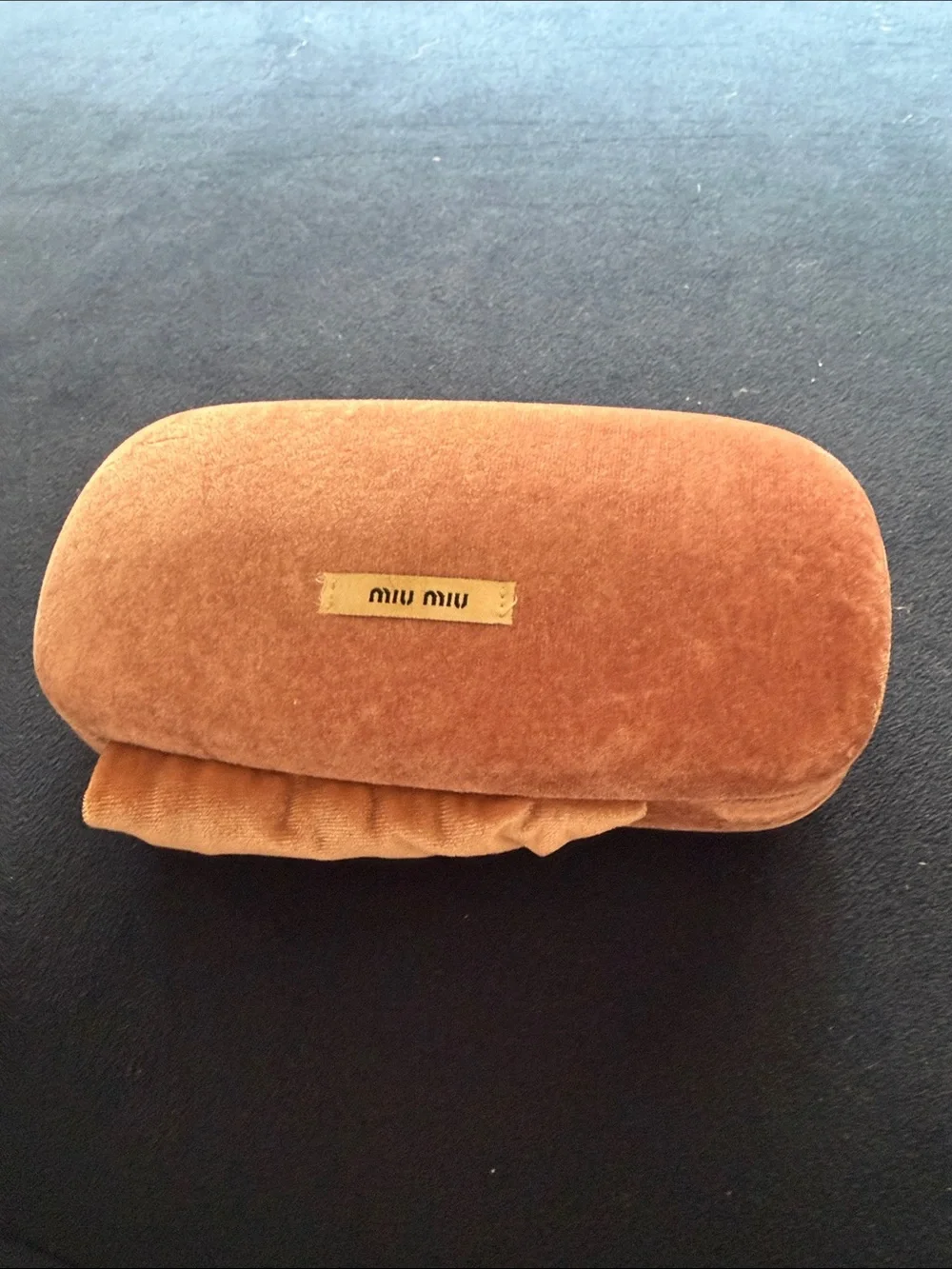 Miu Miu Velvet Pouch and sunglasses case